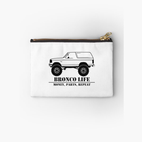 Item preview, 1992-1996 Bronco Money, Parts, Repeat Black Print   designed and sold by DonlyOneDesign.