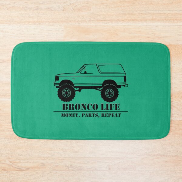 Item preview, 1992-1996 Bronco Money, Parts, Repeat Black Print   designed and sold by DonlyOneDesign.