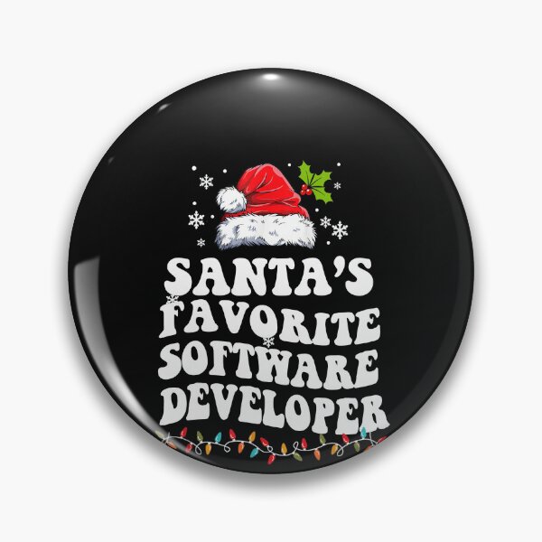Item preview, Funny Santa's Favorite Software Developer Christmas Men Women Gifts designed and sold by AmapolaSerrato.