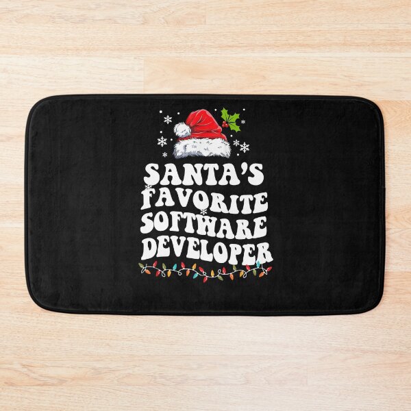 Item preview, Funny Santa's Favorite Software Developer Christmas Men Women Gifts designed and sold by AmapolaSerrato.
