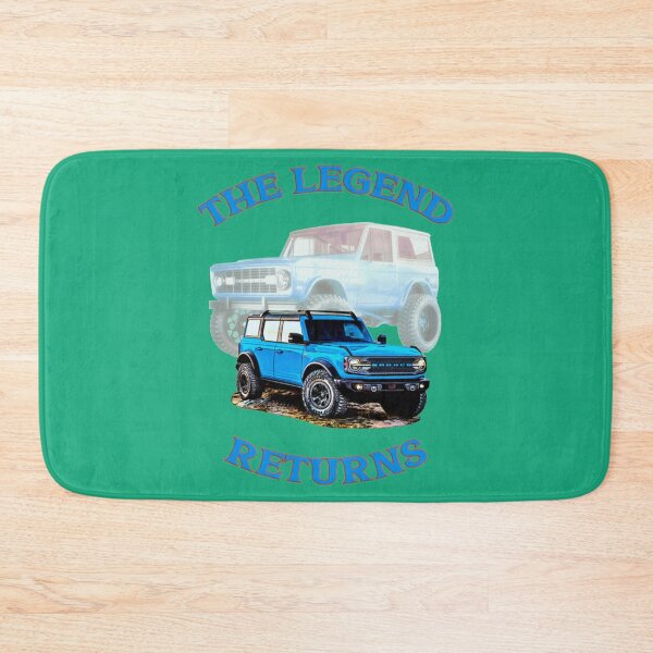 Item preview, 2021 Ford Bronco Velocity Blue 4 Door Off-Road Truck _quot_The Legend Returns_quot_ Design    designed and sold by DonlyOneDesign.