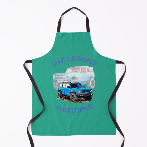Item preview, 2021 Ford Bronco Velocity Blue 4 Door Off-Road Truck _quot_The Legend Returns_quot_ Design designed and sold by DonlyOneDesign.