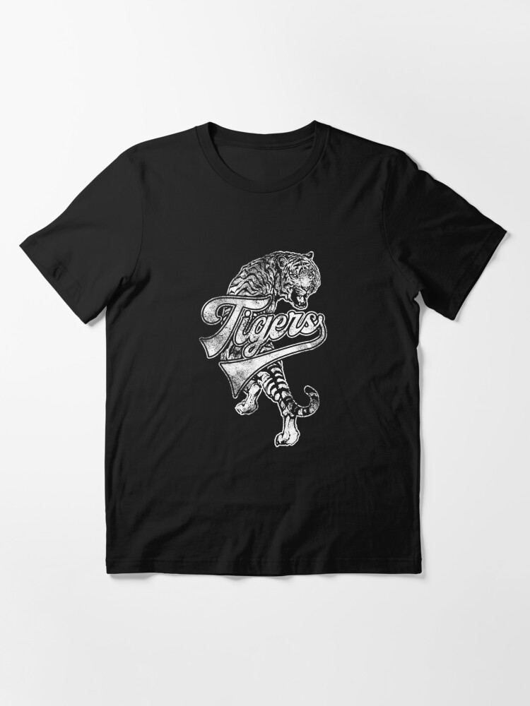 Best Tigers Mascot Distressed Vintage School Sports Name Fan T