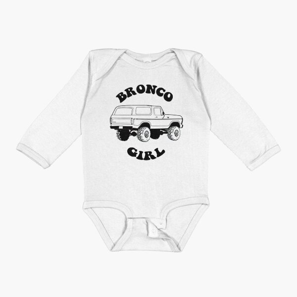 Item preview, 197879 Bronco Girl Black Print Fitted Scoop  designed and sold by DonlyOneDesign.