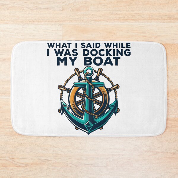 Item preview, Funny Boat Shirts- I'm Sorry For What I Said When I Was Docking My Boat - Gift for Boater, Boat Owner Shirt, Boating Gift for Dad designed and sold by CatchUriDesigns.