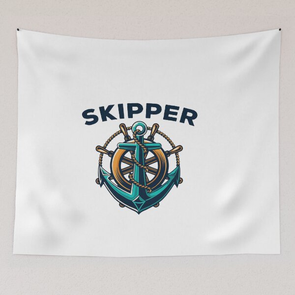 Item preview, Skipper Captain Shirt, Boat Captain Shirt, Boat Owner Shirt, Funny Boating Gift, Pontoon Owner, Sailing Shirt, Fisherman Gift, Anchor Shirt designed and sold by CatchUriDesigns.