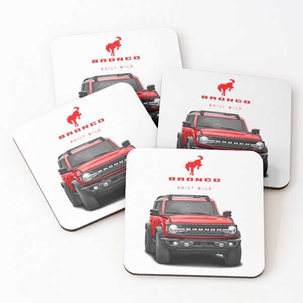 Item preview, Bronco and Logo - Race Red   designed and sold by DonlyOneDesign.