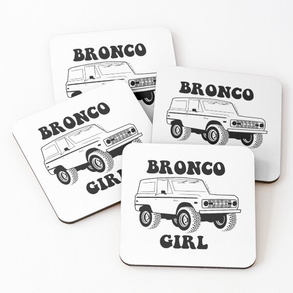 Item preview, Bronco Girl 1966-1977 Black Print Relaxed Fit  designed and sold by DonlyOneDesign.