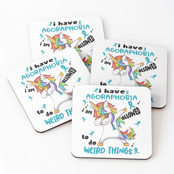 Item preview, Agoraphobia Awareness Funny I have Agoraphobia i'm allowed to do Weird Things! designed and sold by JanetShop809.