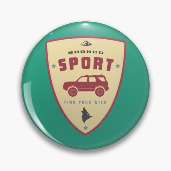 Item preview, Bronco Sport Forum shield logo no. 1   designed and sold by DonlyOneDesign.