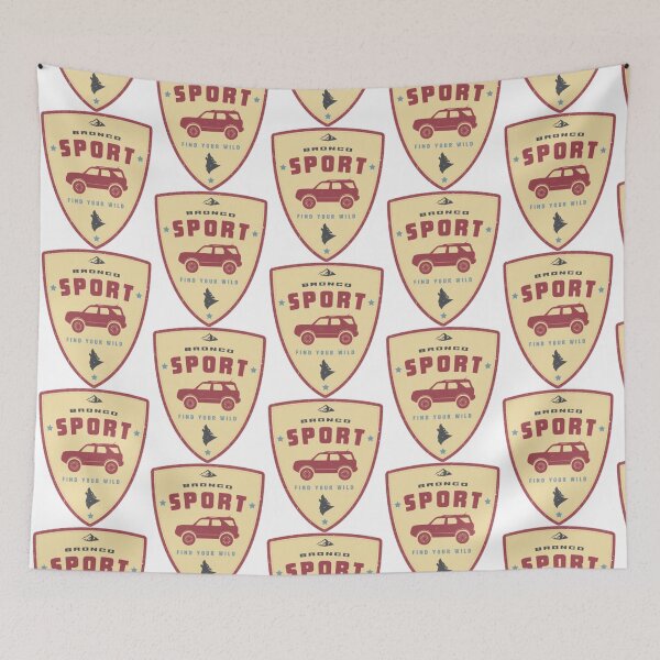 Item preview, Bronco Sport Forum shield logo no. 1   designed and sold by DonlyOneDesign.