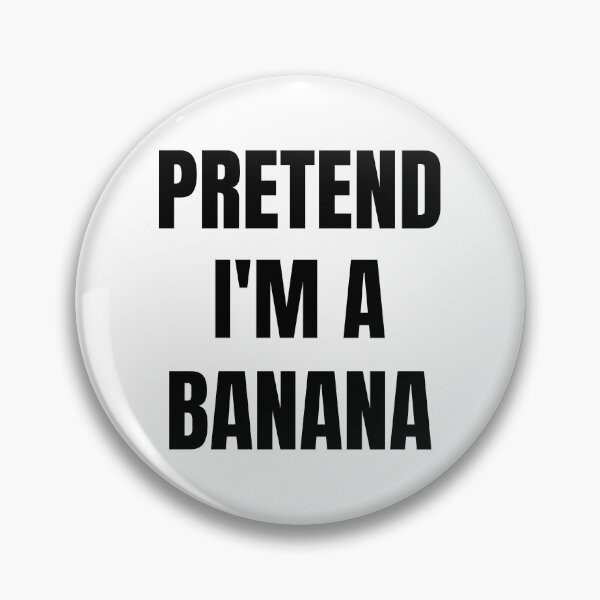 Item preview, Pretend I'm a Banana Lazy Vegan Halloween Costume designed and sold by Nepaz-Designs.