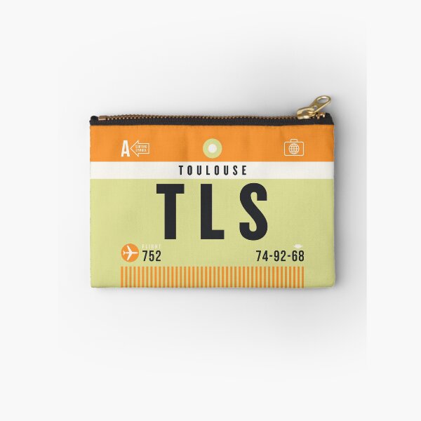 Artikelvorschau, Luggage Tag A - TLS Toulouse France entworfen und verkauft von VoodooCircus.