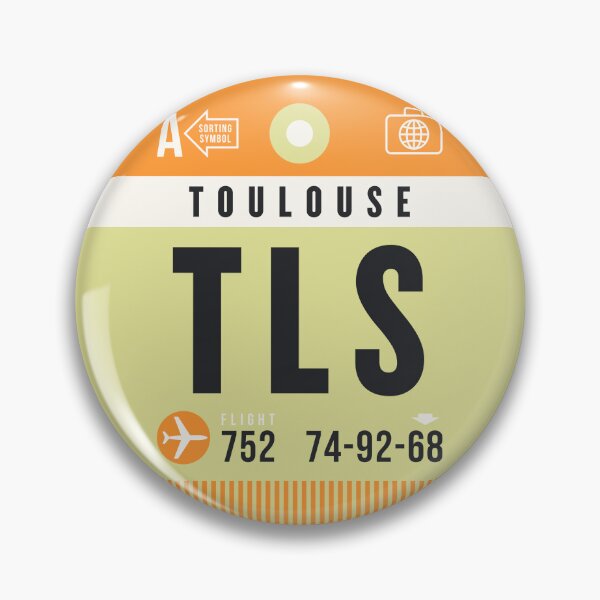 Item preview, Luggage Tag A - TLS Toulouse France designed and sold by VoodooCircus.