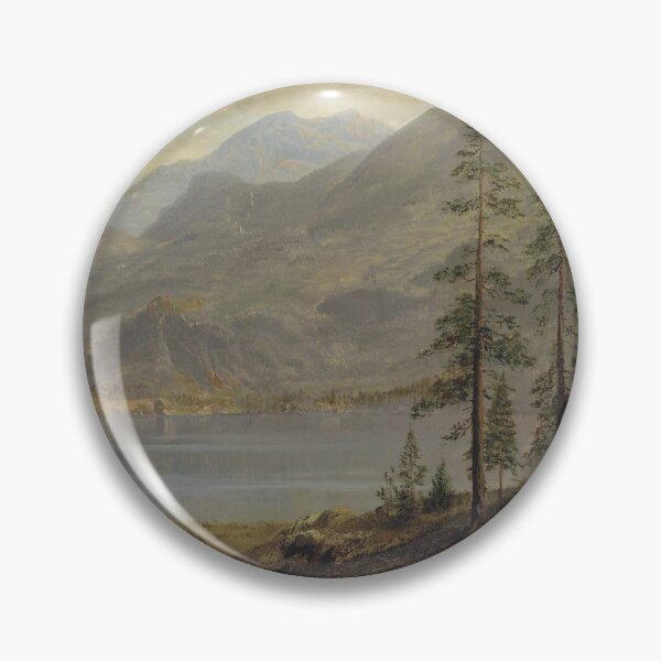 Item preview, Landscape with Lake (Bierstadt) designed and sold by ArtHistorical.