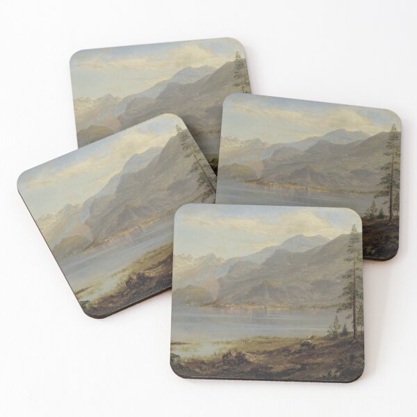 Item preview, Landscape with Lake (Bierstadt) designed and sold by ArtHistorical.
