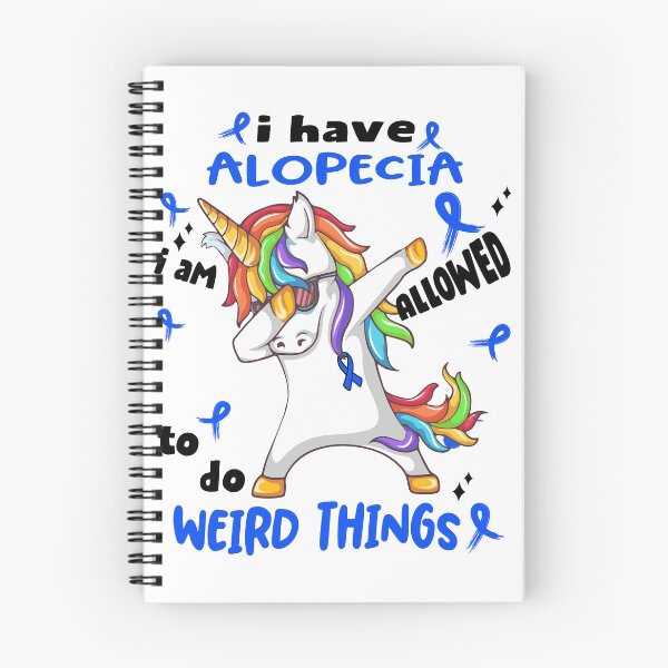 Item preview, Alopecia Awareness Funny I have Alopecia i'm allowed to do Weird Things! designed and sold by JanetShop809.