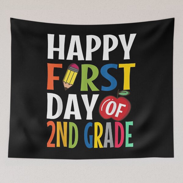 Item preview, Happy First Day Of 2nd Grade  School Teacher Student designed and sold by MARYANGKHUE.