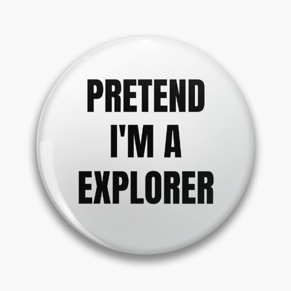 Item preview, Pretend I'm a Explorer Lazy Halloween Costume designed and sold by Nepaz-Designs.