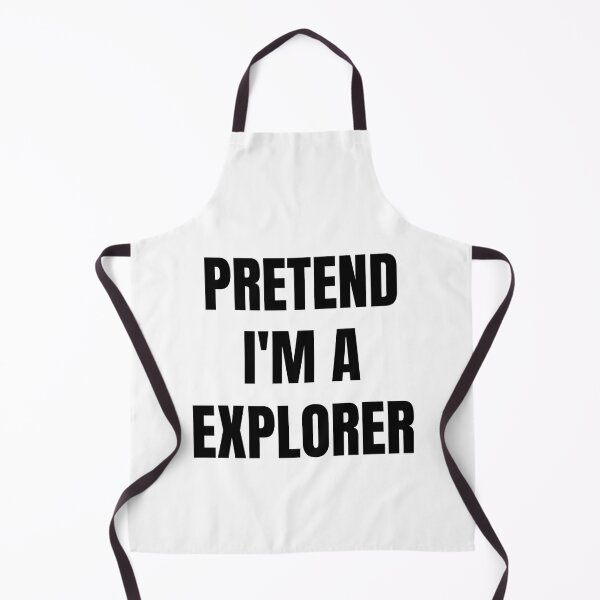 Item preview, Pretend I'm a Explorer Lazy Halloween Costume designed and sold by Nepaz-Designs.