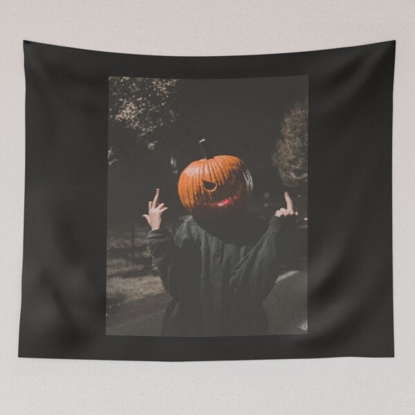Item preview, Halloween Scary Pumpkin Head 46 designed and sold by roselbktewaxmq.