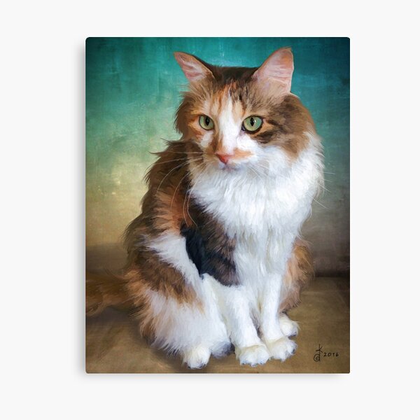 "Kristina's Cat" Canvas Print