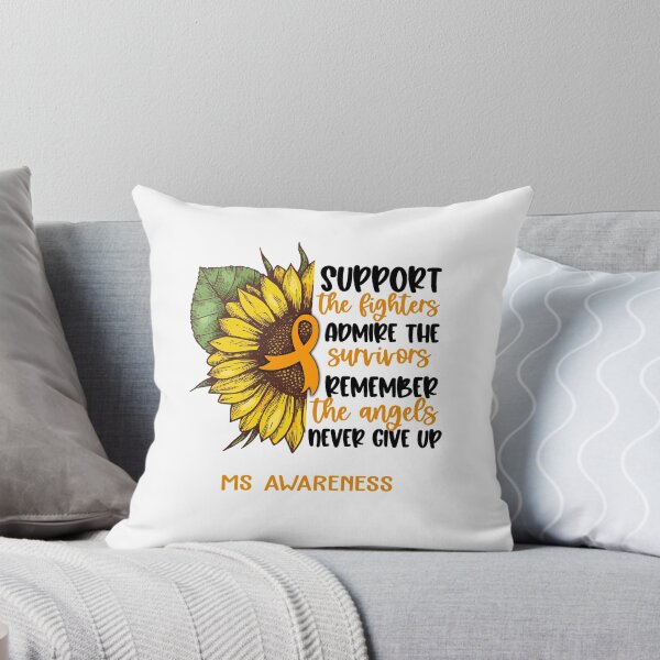 Item preview, MS Awareness - Support the Fighters Admire the Survivors Remember the Angels Never Give Up designed and sold by whlrcheryl.
