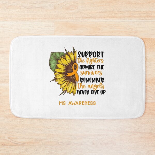 Item preview, MS Awareness - Support the Fighters Admire the Survivors Remember the Angels Never Give Up designed and sold by whlrcheryl.
