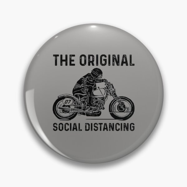 Item preview, Motorcycle The Original Social Distancing - Funny Best Gift Ideas Motorcycle Lover    designed and sold by JamiesionCC.