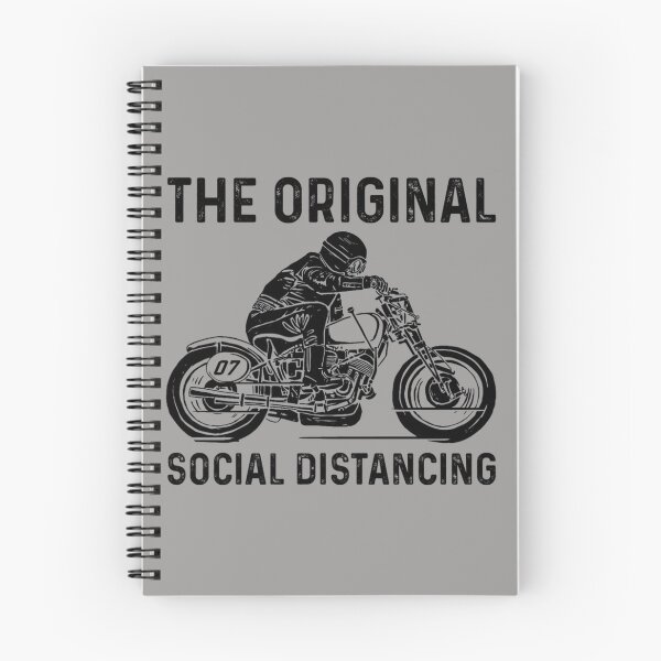 Item preview, Motorcycle The Original Social Distancing - Funny Best Gift Ideas Motorcycle Lover    designed and sold by JamiesionCC.