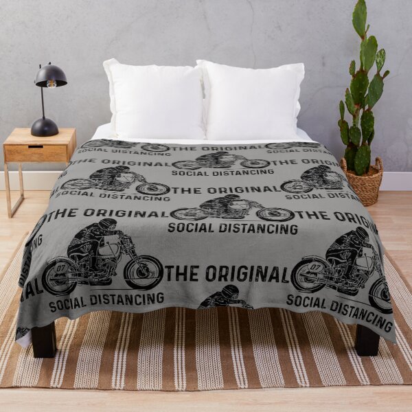 Item preview, Motorcycle The Original Social Distancing - Funny Best Gift Ideas Motorcycle Lover designed and sold by JamiesionCC.