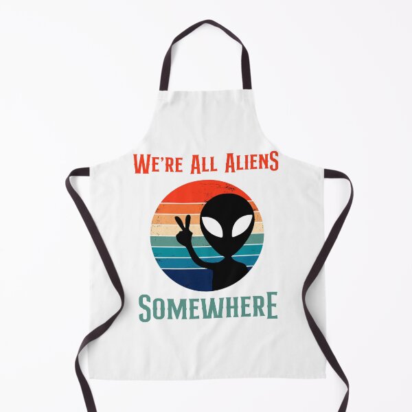 Item preview, Retro We're All Aliens Somewhere designed and sold by GarnersDesigns.