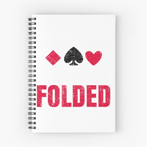 Item preview, No One Cares What You Folded - Funny Poker Pun Gift   designed and sold by JamiesionCC.