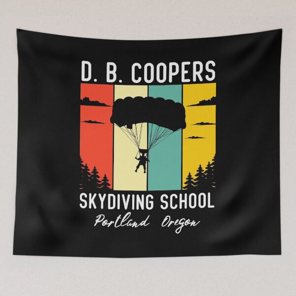 Item preview, D. B. Coopers Skydiving School Portland designed and sold by MAGLOFF12.