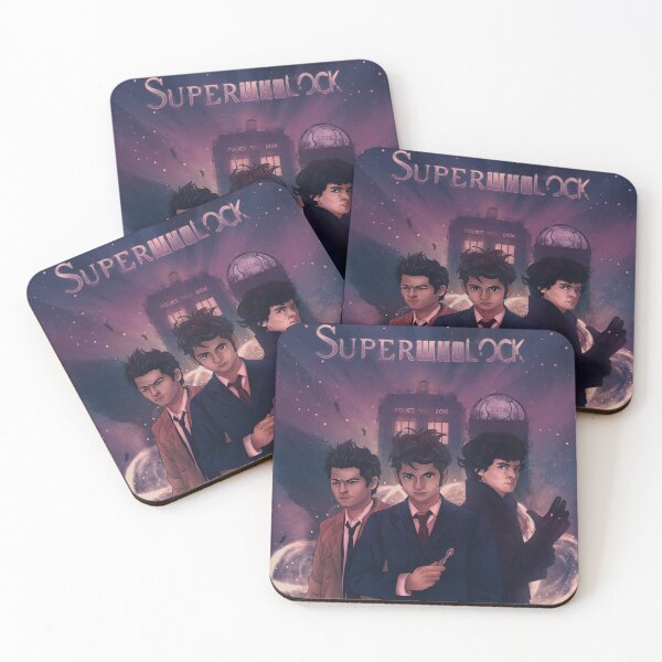 Item preview, Castiel, Ten, and Sherlock designed and sold by Littleartbot.