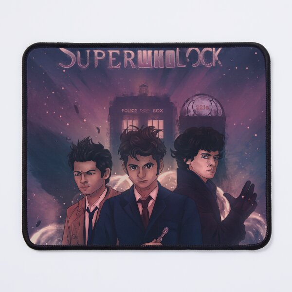 Item preview, Castiel, Ten, and Sherlock designed and sold by Littleartbot.