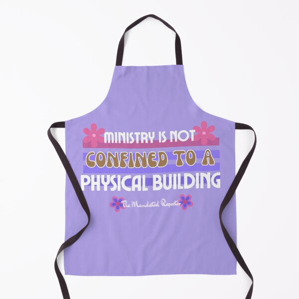 Item preview, Ministry is Not Confined to a Physical Building - Vintage Purple designed and sold by TheReporter1.