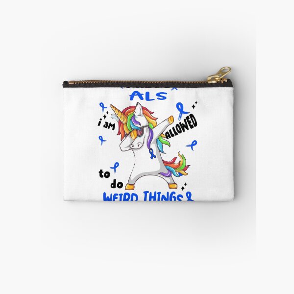 Item preview, ALS Awareness Funny I have ALS i'm allowed to do Weird Things! designed and sold by JanetShop809.