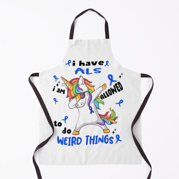 Item preview, ALS Awareness Funny I have ALS i'm allowed to do Weird Things! designed and sold by JanetShop809.