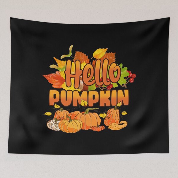 Item preview, Hello Pumpkin - Hello Fall Funny Halloween Autumn designed and sold by DNW-art.