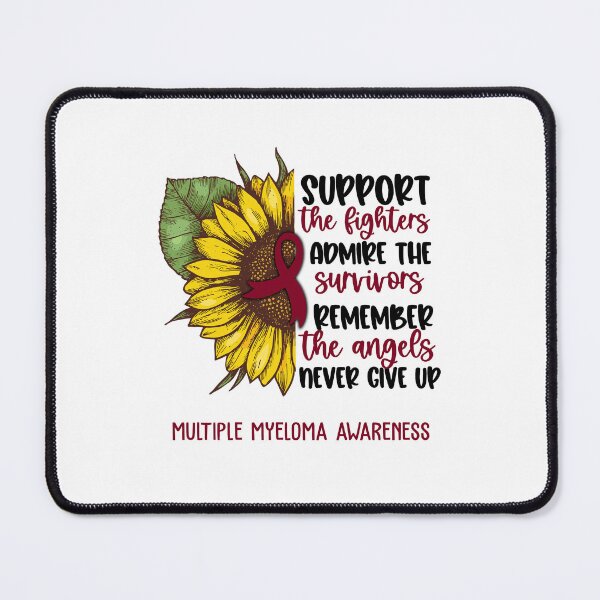 Item preview, Multiple Myeloma Awareness - Support the Fighters Admire the Survivors Remember the Angels Never Give Up designed and sold by whlrcheryl.