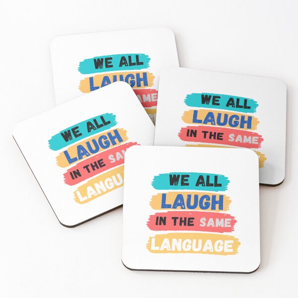 Item preview, We All Laugh In The Same Language designed and sold by JOY STORE 45.
