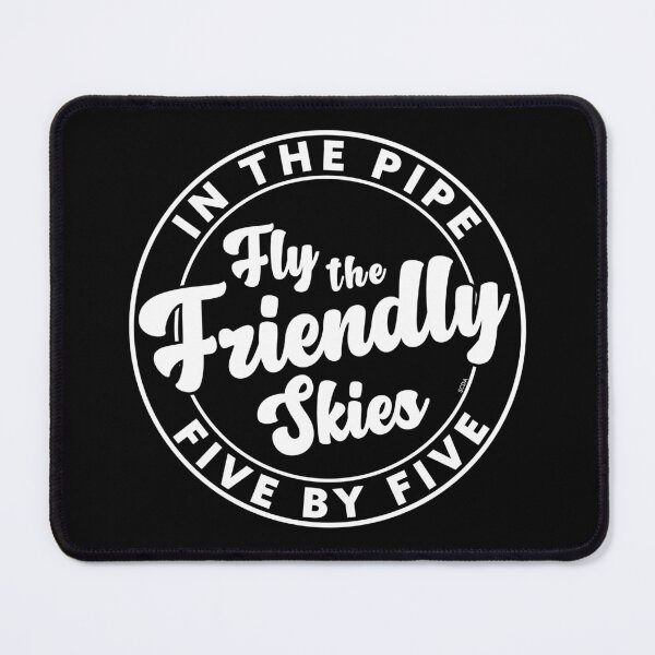 Item preview, Fly the Friendly Skies (white) designed and sold by Murder of Crows.