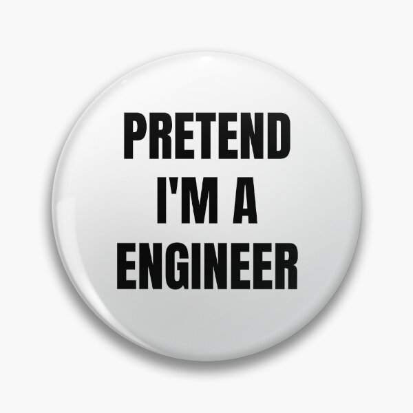 Item preview, Pretend I'm a Engineer Lazy Halloween Costume designed and sold by Nepaz-Designs.
