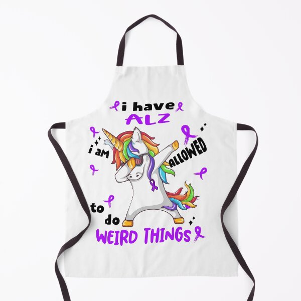 Item preview, ALZ Awareness Funny I have ALZ i'm allowed to do Weird Things! designed and sold by JanetShop809.