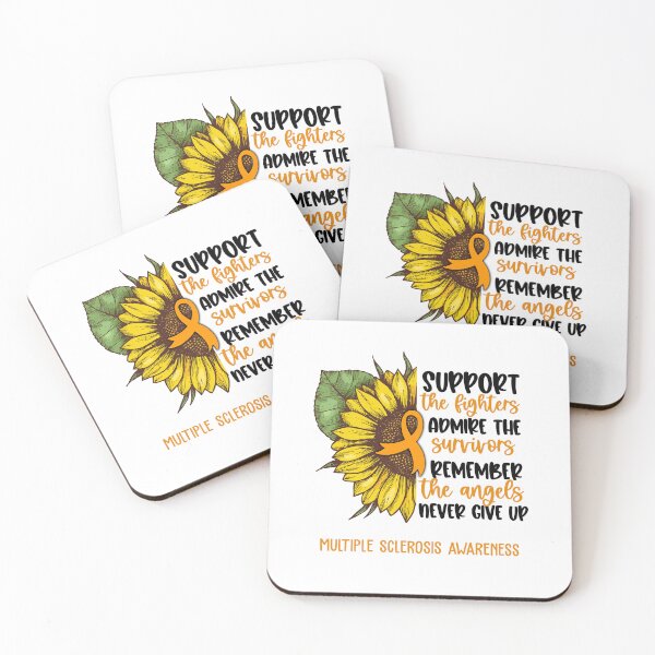 Item preview, Multiple Sclerosis Awareness - Support the Fighters Admire the Survivors Remember the Angels Never Give Up designed and sold by whlrcheryl.