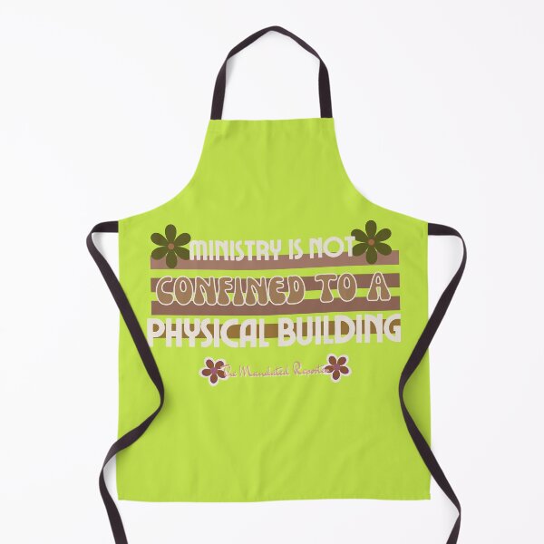 Item preview, Ministry is Not Confined to a Physical Building - Vintage Lime designed and sold by TheReporter1.