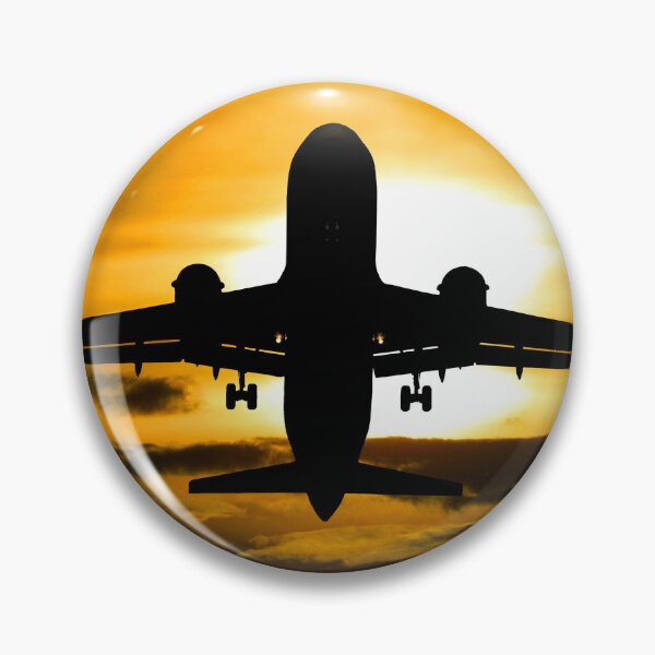 Item preview, AVIATION #33 - Airliner Silhouette at Golden Take-off designed and sold by DEL-Productions.
