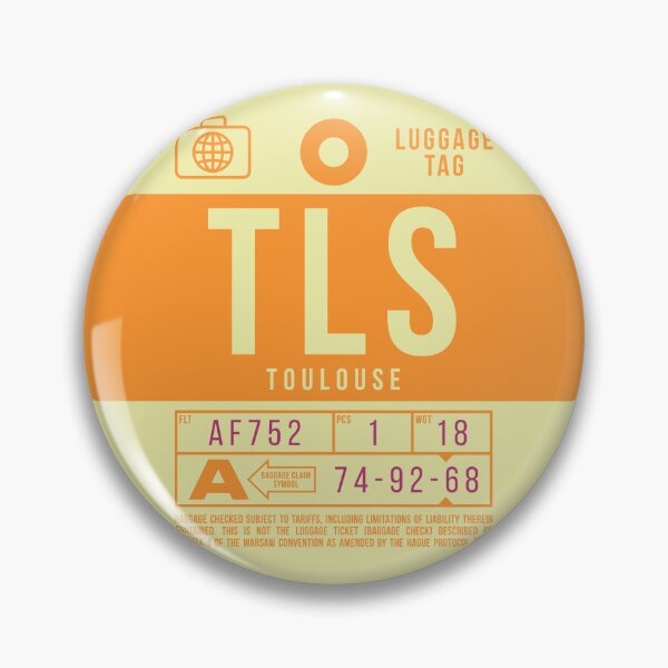 Item preview, Luggage Tag B - TLS Toulouse France designed and sold by VoodooCircus.