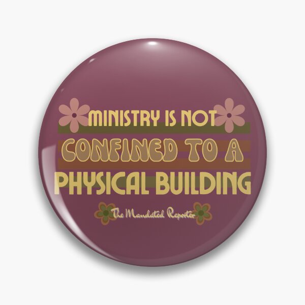 Item preview, Ministry is Not Confined to a Physical Building - Eggplant designed and sold by TheReporter1.